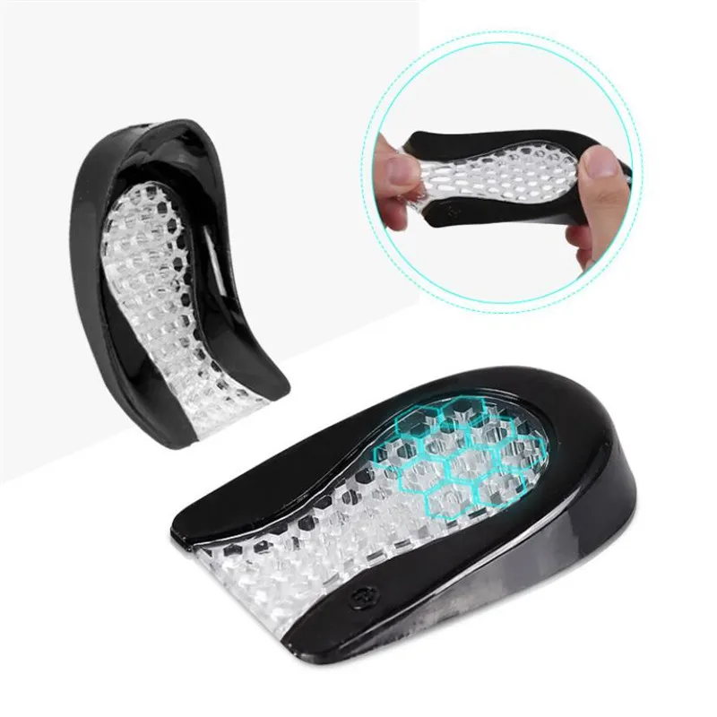 Silicone Gel Heel Pad for Shock Absorption Plantar Fasciitis Pain Relief Foot Care Insert Insole Height Increase Cup Cushion Pad
Silicone Gel Heel Pad for Shock Absorption Plantar Fasciitis Pain Relief Foot Care Insert Insole Height Increase Cup Cushion Pad
