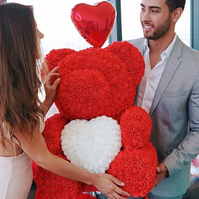 40cm Large Red Teddy Bear Artificial Rose Christmas Gift Ladies Mother's Day Birthday Valentine's Day Gift
40cm Large Red Teddy Bear Artificial Rose Christmas Gift Ladies Mother's Day Birthday Valentine's Day Gift