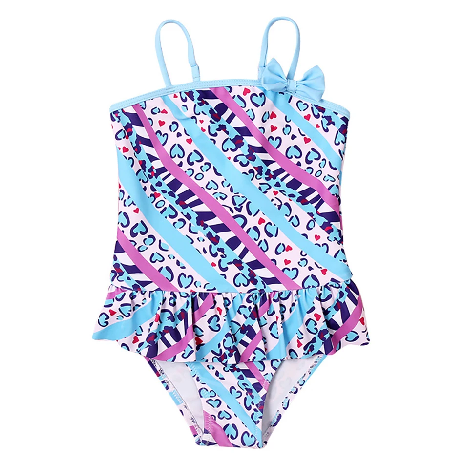 Baby Girls Summer Cute Leopard Print Bodysuit Swimming Wear Kids Fashion Ruffles Swimsuit Children Bow Beachwear Jumpsuit 1-4 Y
Baby Girls Summer Cute Leopard Print Bodysuit Swimming Wear Kids Fashion Ruffles Swimsuit Children Bow Beachwear Jumpsuit 1-4 Y