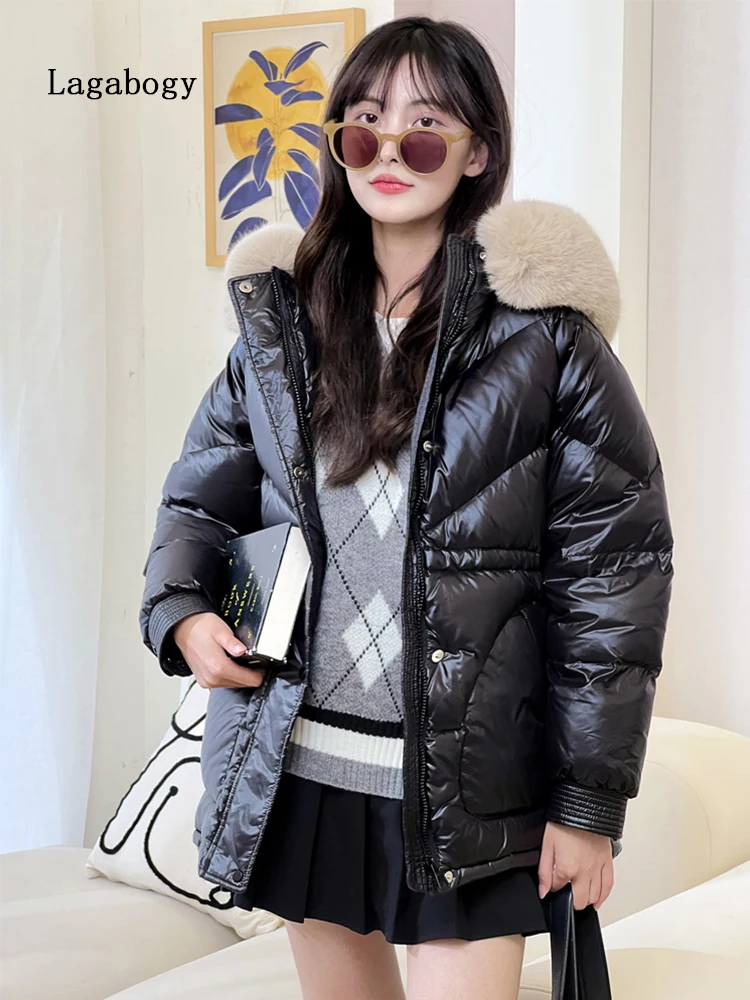 Lagabogy 2022 New Winter Women Oversize 90% White Duck Down Jackets Thick Warm Loose Puffer Coat Female Long Casual Hooded Parka
Lagabogy 2022 New Winter Women Oversize 90% White Duck Down Jackets Thick Warm Loose Puffer Coat Female Long Casual Hooded Parka