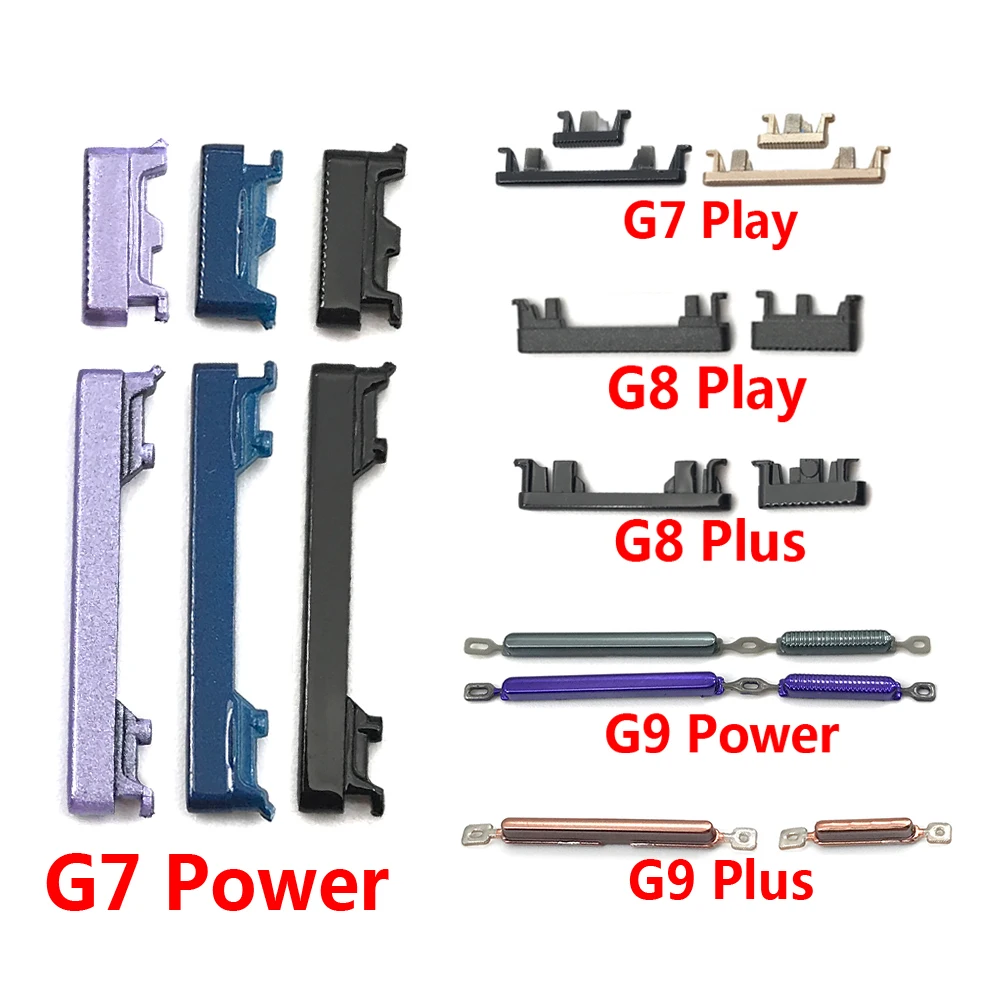 Side Power Key Volume Button For Moto G9 Power G8 Plus G7 Play OFF Buttton Key Set Replacement Part
Side Power Key Volume Button For Moto G9 Power G8 Plus G7 Play OFF Buttton Key Set Replacement Part