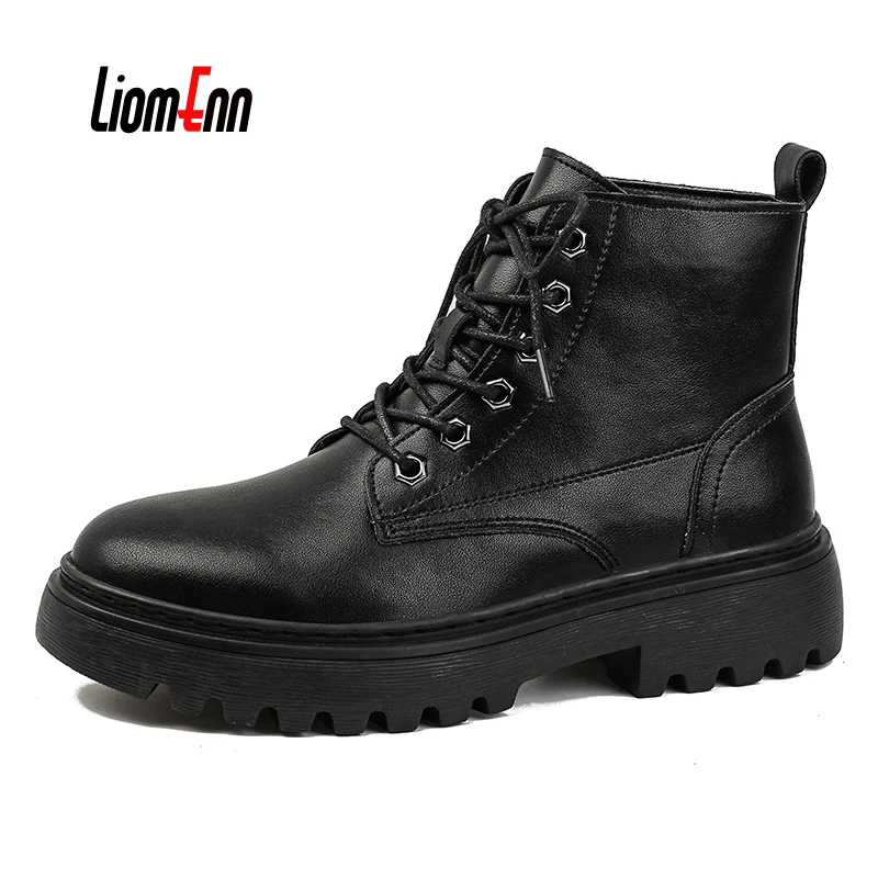 Split Leather Combat Boots Women 2022 New Trend Black Platform Ankle Boots Female Autumn Winter Punk Gothic Motorcycle Shoes
Split Leather Combat Boots Women 2022 New Trend Black Platform Ankle Boots Female Autumn Winter Punk Gothic Motorcycle Shoes