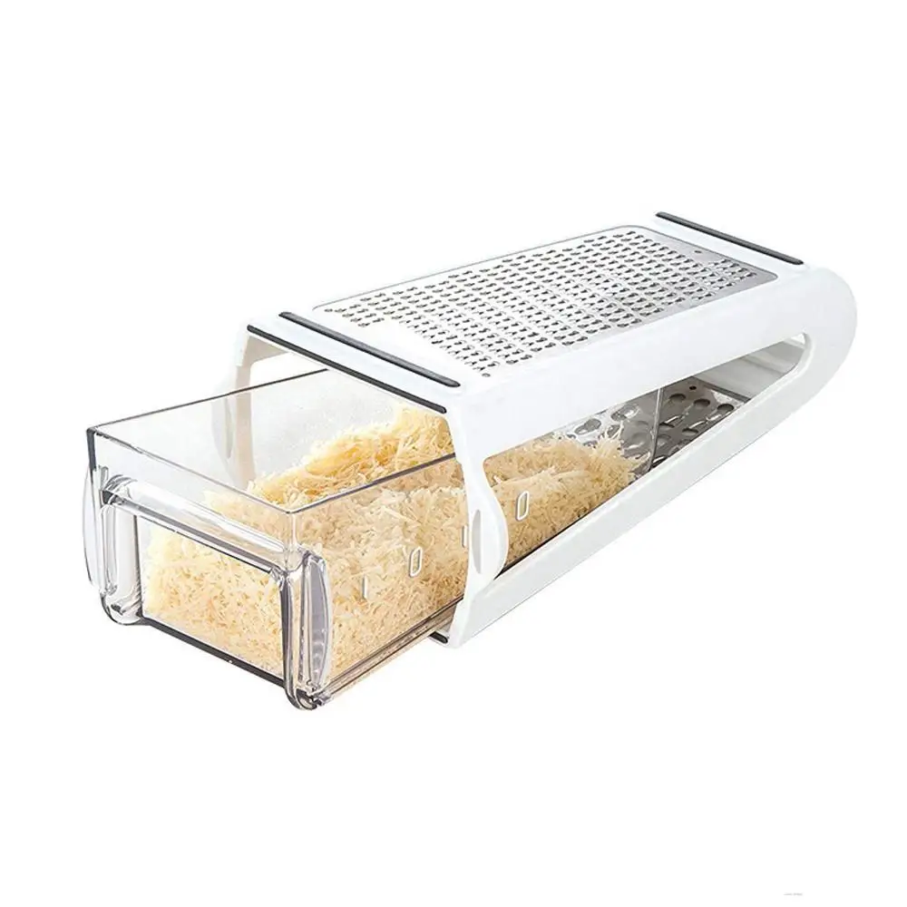 Box Cheese Grater Box - 2-Sided Stainless Steel Cutter and Shredder for Cheeses vegetable Grater carrots cabbage kitchen tool
Box Cheese Grater Box - 2-Sided Stainless Steel Cutter and Shredder for Cheeses vegetable Grater carrots cabbage kitchen tool