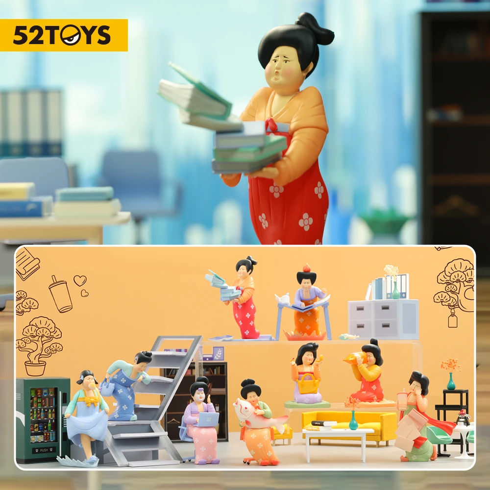 52TOYS Daily Life of Ladies of Tang Dynasty, 1PC Action Figure Collectible Toy 4 Inch Gift Birthday Party
52TOYS Daily Life of Ladies of Tang Dynasty, 1PC Action Figure Collectible Toy 4 Inch Gift Birthday Party