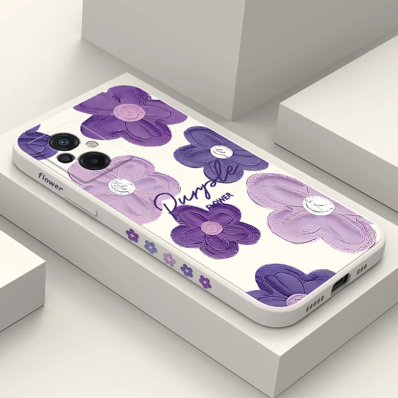 Purple Flower Phone Case For Xiaomi Poco M5 M5S F5 X5 F4 X4 M4 F3 X3 M3 F2 X2 Pro C40 4G 5G GT Liquid Silicone Cover
Purple Flower Phone Case For Xiaomi Poco M5 M5S F5 X5 F4 X4 M4 F3 X3 M3 F2 X2 Pro C40 4G 5G GT Liquid Silicone Cover