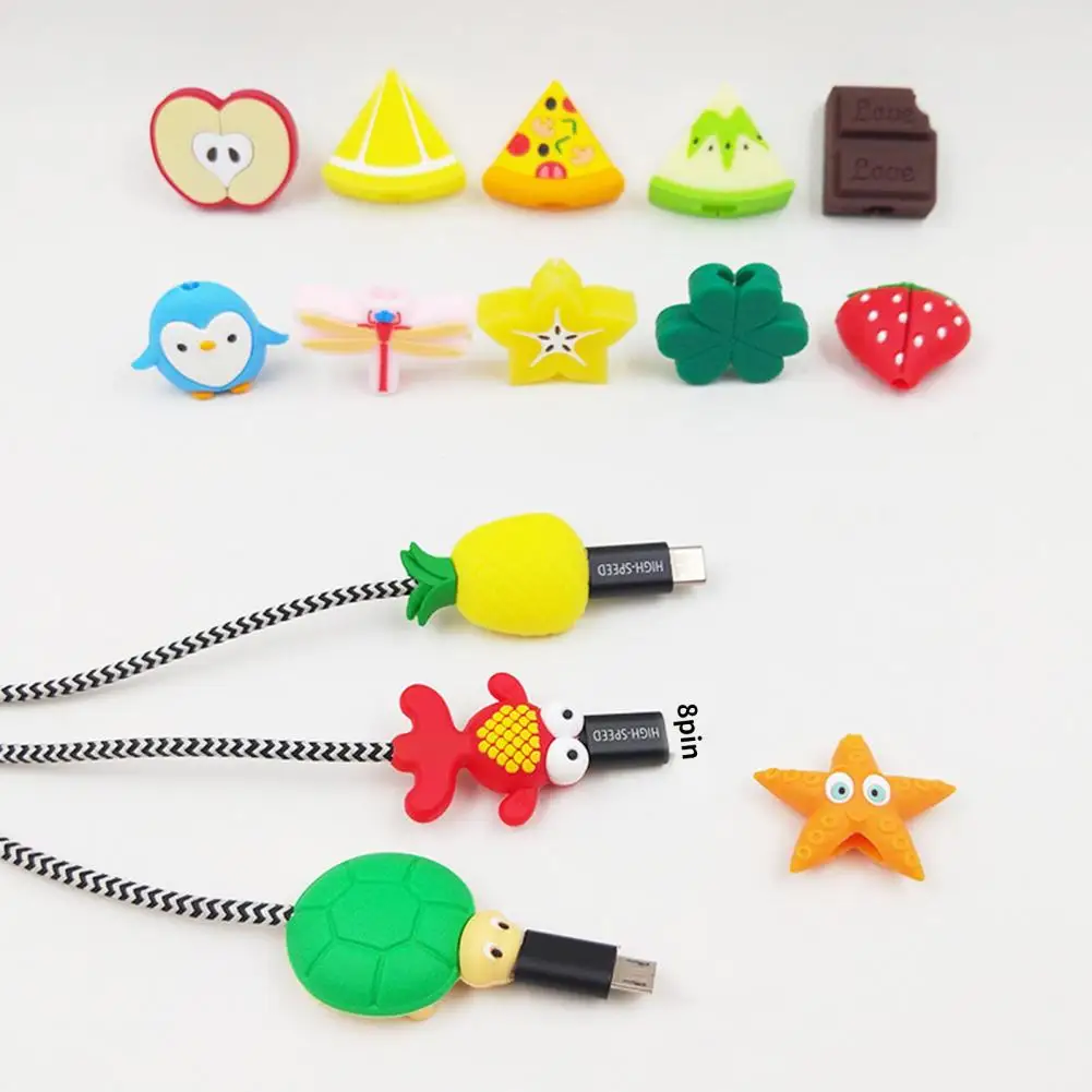 Data Cable Protective Case Universal Anti-break Eco-friendly Cute Cartoon Data Lines Protector Cover Wire Saver Safe For Office
Data Cable Protective Case Universal Anti-break Eco-friendly Cute Cartoon Data Lines Protector Cover Wire Saver Safe For Office