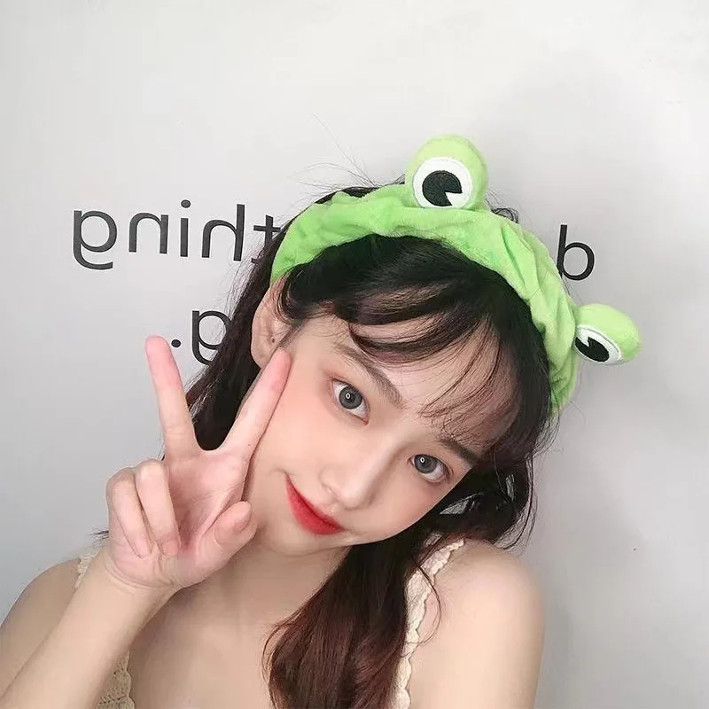 Funny Frog Makeup Headband Cute Coral Fleece Soft Warm Kawaii Spa Accessories For Women Girls Wash Face Hair Holder Hairbands
Funny Frog Makeup Headband Cute Coral Fleece Soft Warm Kawaii Spa Accessories For Women Girls Wash Face Hair Holder Hairbands