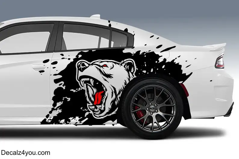 X-Large ANGRY Bear Large Decal INCLUDES BOTH Sides.. Sticker | Decal Can Be for Charger | Mustang | Challenger | Honda | Hyundai
X-Large ANGRY Bear Large Decal INCLUDES BOTH Sides.. Sticker | Decal Can Be for Charger | Mustang | Challenger | Honda | Hyundai