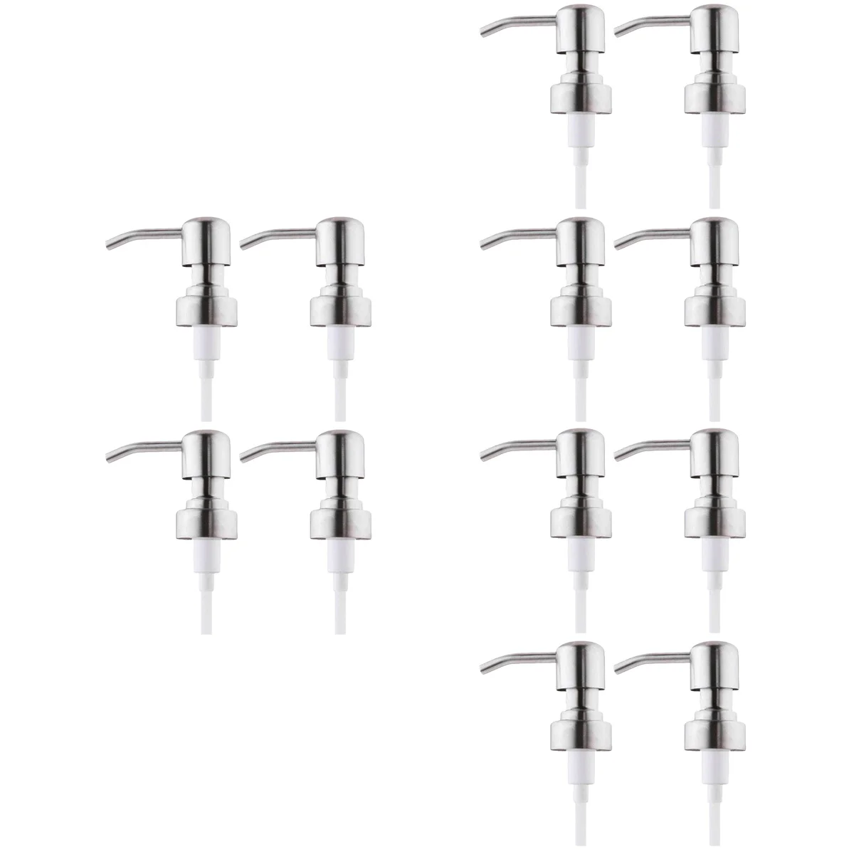 12 Pcs Pump Bottle Dispenser Press Head Pump Bottle Head Soap Press Pump Head Bathroom Accessories Replacemet Bottle Head
12 Pcs Pump Bottle Dispenser Press Head Pump Bottle Head Soap Press Pump Head Bathroom Accessories Replacemet Bottle Head