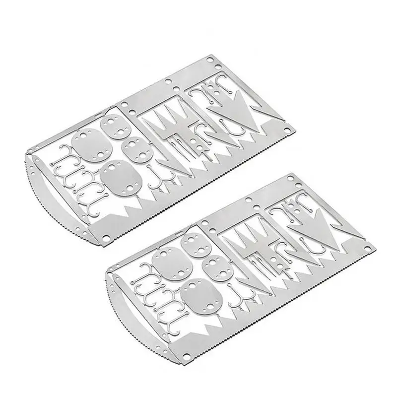 22 In 1 Fishing Gear Credit Card Multi-Tool Outdoor Camping Equipment Survival Tools Hunting Emergency Survival Kit
22 In 1 Fishing Gear Credit Card Multi-Tool Outdoor Camping Equipment Survival Tools Hunting Emergency Survival Kit