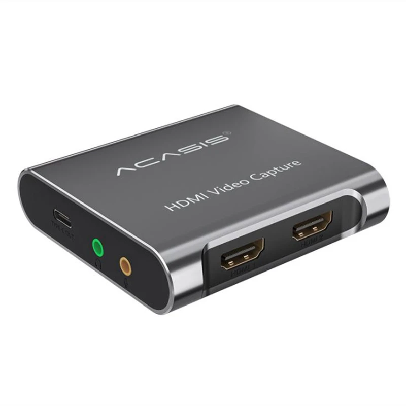 Плата захвата ACASIS HDMI-совместимая коробка для записи Hd видео в реальном времени USB3.0 4K1080P 60 кадров коробка захвата без драйвера установка
Плата захвата ACASIS HDMI-совместимая коробка для записи Hd видео в реальном времени USB3.0 4K1080P 60 кадров коробка захвата без драйвера установка