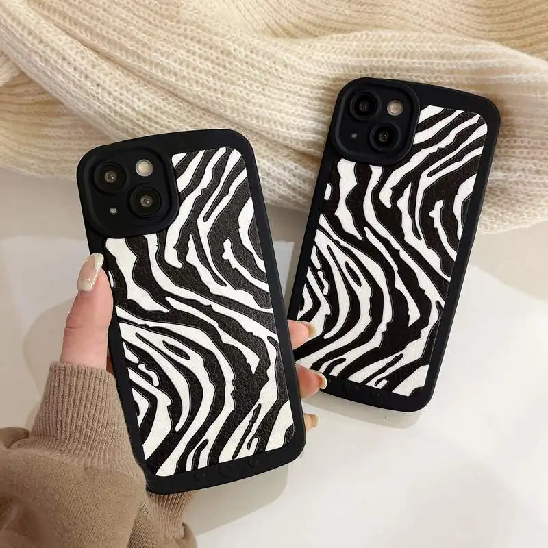 Pure Color Black Animal Zebra Print Shockproof TPU Soft Cases Soft Phone Case Cover For iPhone 13 11 12 Pro Max XR XS X 7 8 Plus
Pure Color Black Animal Zebra Print Shockproof TPU Soft Cases Soft Phone Case Cover For iPhone 13 11 12 Pro Max XR XS X 7 8 Plus