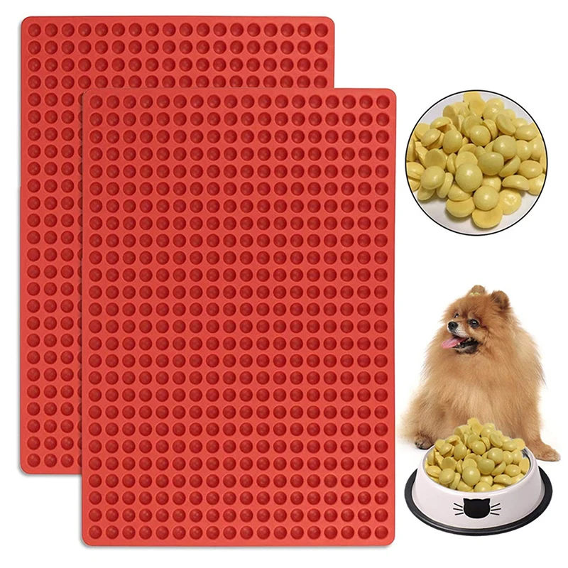 468 Cavity Mini Round Silicone Mold Chocolate Drops Dog Treats Pan Semi Sphere Gummy Candy Ganache Jelly Pet Treats Baking Molds
468 Cavity Mini Round Silicone Mold Chocolate Drops Dog Treats Pan Semi Sphere Gummy Candy Ganache Jelly Pet Treats Baking Molds