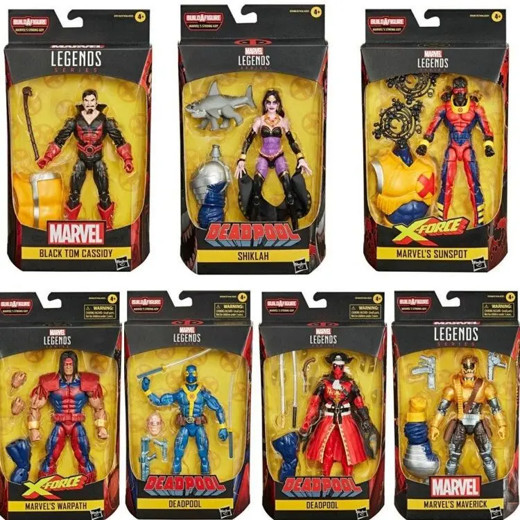 Legends Strong Guy Marvel Baf Wave 6" Action Figure Deadpool Black Tom Cassidy Shiklah Maverick Sunspot James Proudstar Models
Legends Strong Guy Marvel Baf Wave 6" Action Figure Deadpool Black Tom Cassidy Shiklah Maverick Sunspot James Proudstar Models