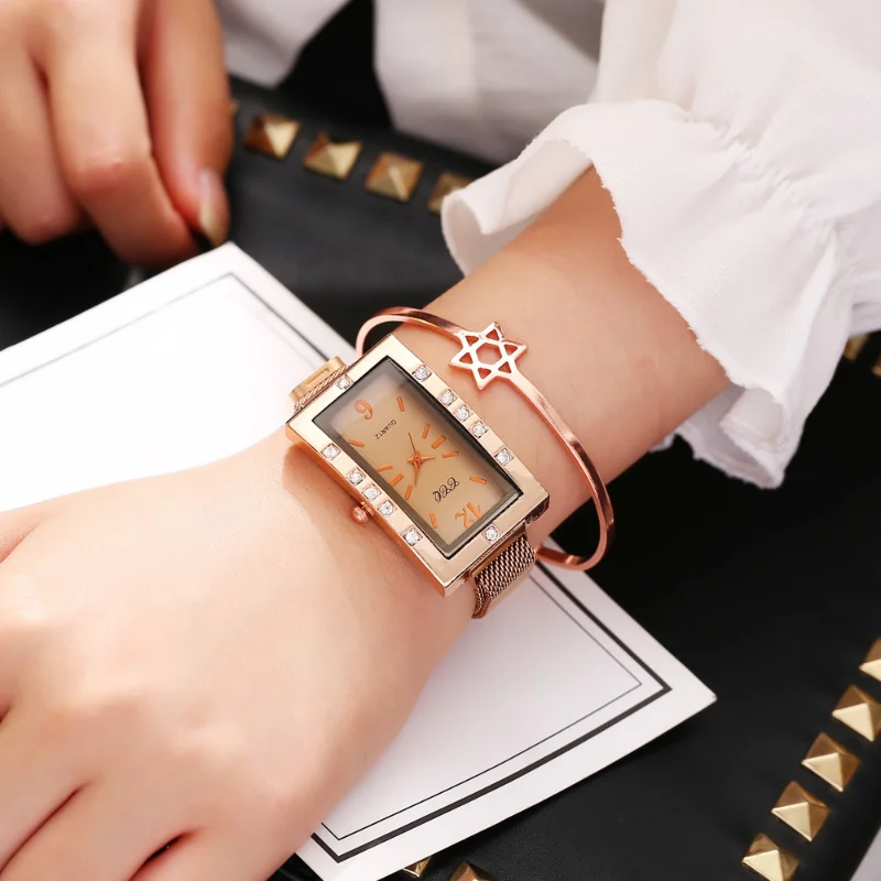 Women Watches Magnetic Buckle Luxury Fashion Rose Gold Quartz Women's Clock Wristwatch Ladies Watch Reloj Mujer Hours
Women Watches Magnetic Buckle Luxury Fashion Rose Gold Quartz Women's Clock Wristwatch Ladies Watch Reloj Mujer Hours