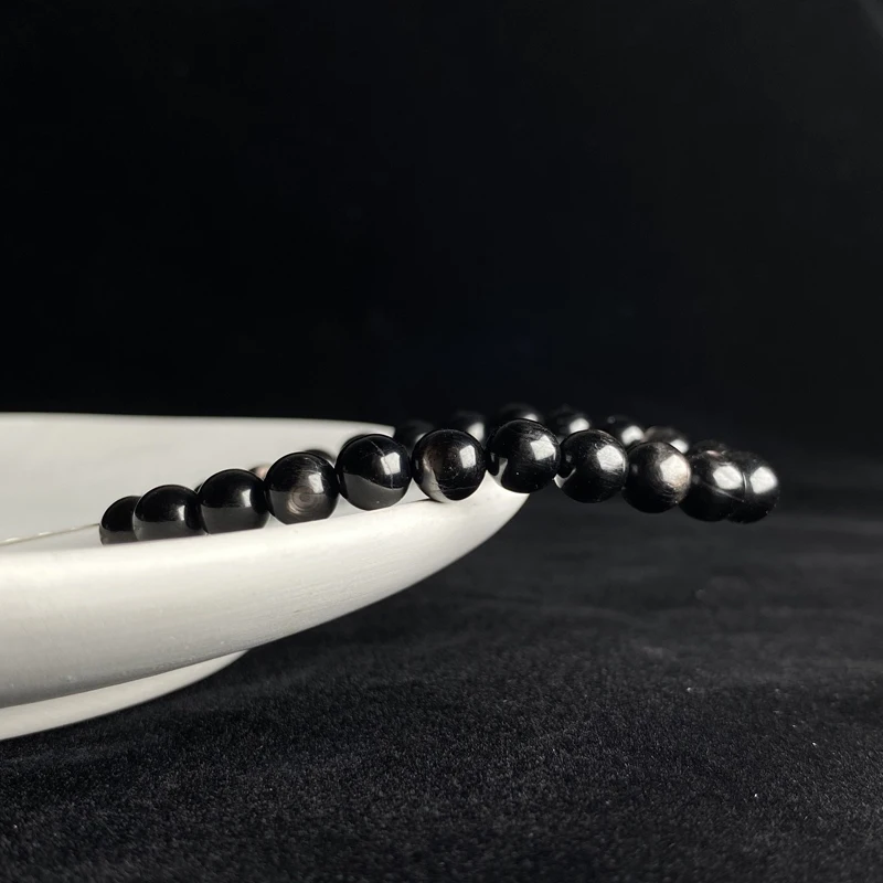 Baceda Natrual Crystal Natural Hypersthene bring wealth resolve negative bracelet for man and women with certificate and gift bo
Baceda Natrual Crystal Natural Hypersthene bring wealth resolve negative bracelet for man and women with certificate and gift bo
