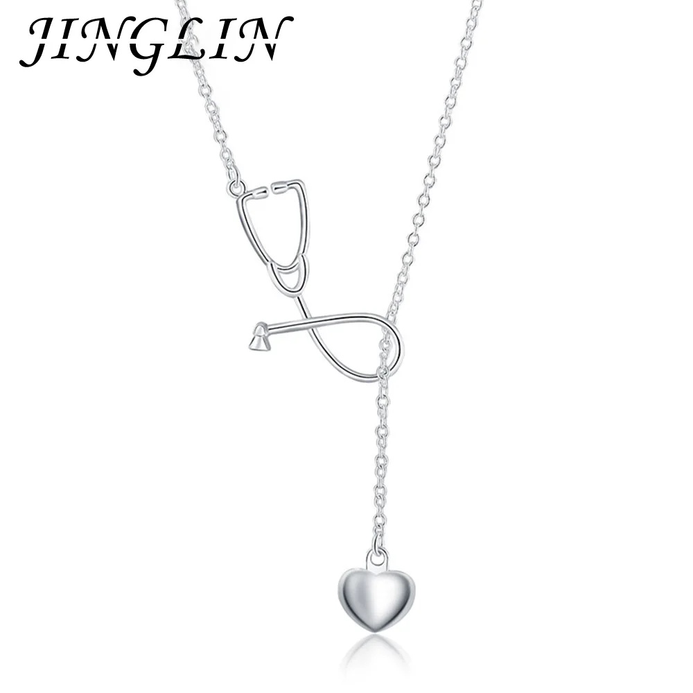 JINGLIN New 925 Sterling Silver Necklace Heart Shaped Necklace O-Chain Silver Chain Is A Gift For Women Jewelry 
JINGLIN New 925 Sterling Silver Necklace Heart Shaped Necklace O-Chain Silver Chain Is A Gift For Women Jewelry