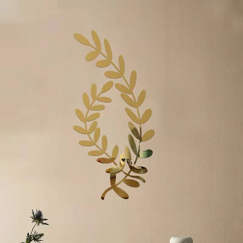 Feather Leave Mirror Wall Sticker 3D TV Background Stickers DIY Wall Decor Decal Stickers Art Mural bedroom Bath Room Decoration
Feather Leave Mirror Wall Sticker 3D TV Background Stickers DIY Wall Decor Decal Stickers Art Mural bedroom Bath Room Decoration