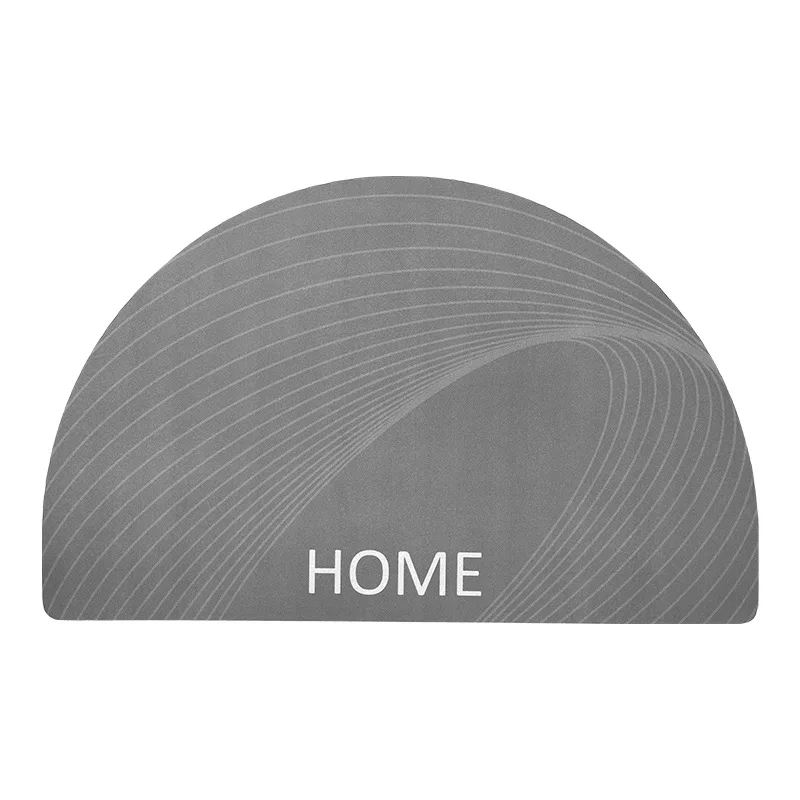 Semicircle Entrance Doormat Simple Absorbent Shower Mat Quick Drying Bathroom Rug Non-slip Nappa Skin Floor Bath Mat Home Carpet
Semicircle Entrance Doormat Simple Absorbent Shower Mat Quick Drying Bathroom Rug Non-slip Nappa Skin Floor Bath Mat Home Carpet