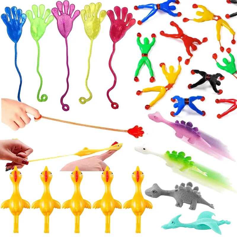 Новинка, набор эластичных липких игрушек, 23 шт., виниловые липкие руки, Рогатка, индейка, пальчиковые игрушки, гусеничные игрушки для мужчин, ... 
Новинка, набор эластичных липких игрушек, 23 шт., виниловые липкие руки, Рогатка, индейка, пальчиковые игрушки, гусеничные игрушки для мужчин, ...