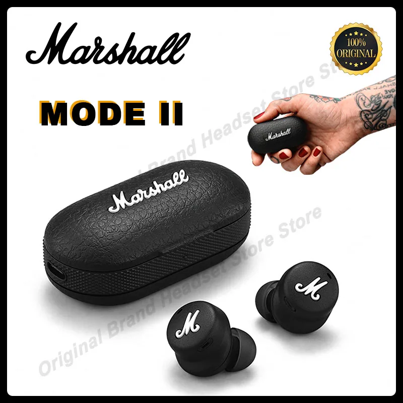 Original Marshall Mode II True Wireless Headphones In-ear Sports Music Earphone Headset Marshall Mode II TWS HK version
Original Marshall Mode II True Wireless Headphones In-ear Sports Music Earphone Headset Marshall Mode II TWS HK version