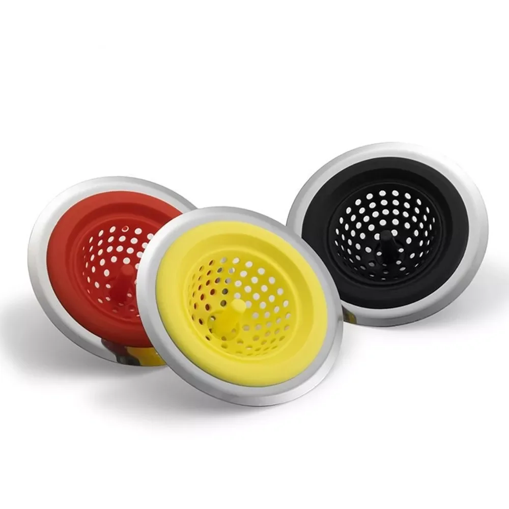 Kitchen Bathroom Sink Strainer Filter Drain Hair Catcher Bath Stopper Plug Filter Shower Cover
Kitchen Bathroom Sink Strainer Filter Drain Hair Catcher Bath Stopper Plug Filter Shower Cover