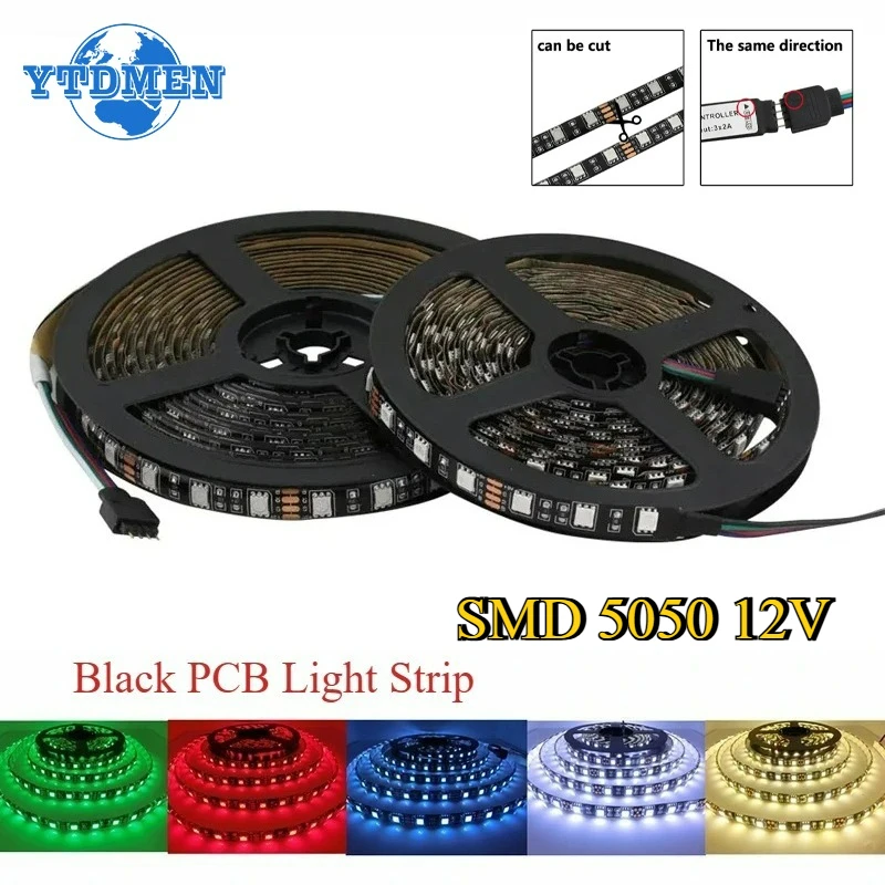 Светодиодная лента YTDMEN RGB 5 м 12 В
Светодиодная лента YTDMEN RGB 5 м 12 В