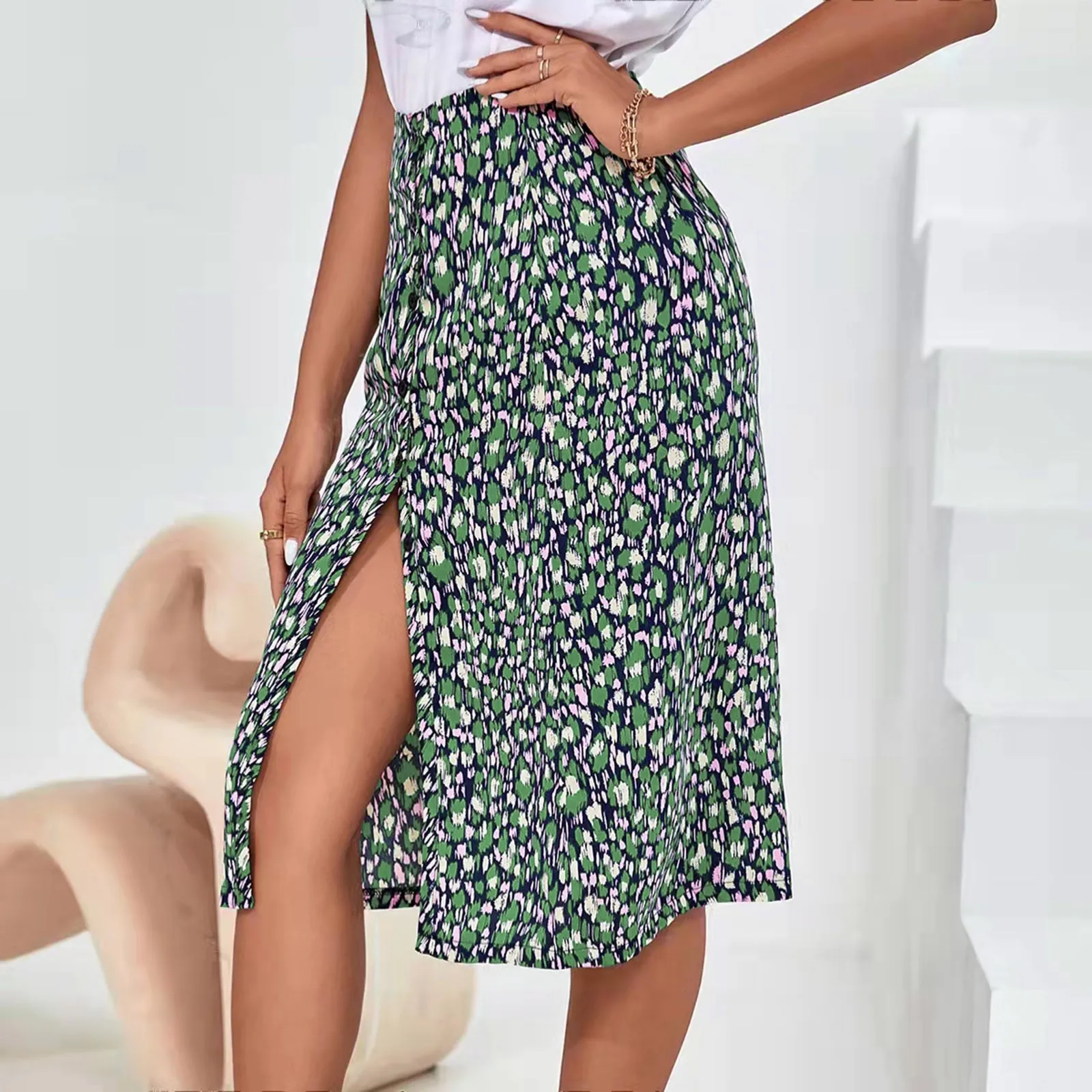 High Waist A-line Skirt Ditsy Floral Ruffle Hem Skirts High Waist Women's Skirt Long Skirts For Women Fashion 2023
High Waist A-line Skirt Ditsy Floral Ruffle Hem Skirts High Waist Women's Skirt Long Skirts For Women Fashion 2023
