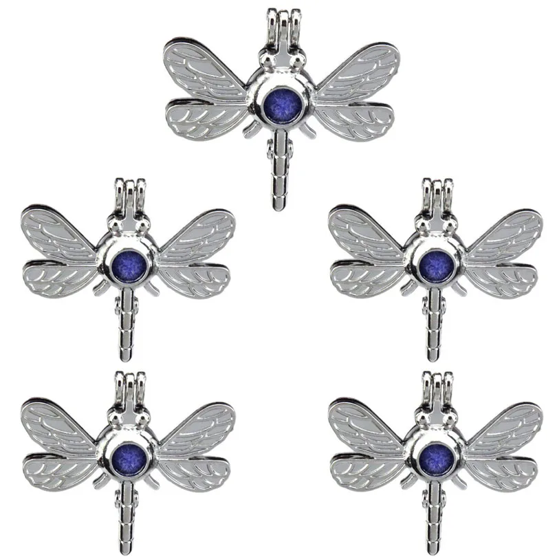 10Pcs Silver Color Dragonflies Pearl Cage Locket Diffuser Charm Pendant For Men Women Necklaces Bracelet Jewelry Making Bulk
10Pcs Silver Color Dragonflies Pearl Cage Locket Diffuser Charm Pendant For Men Women Necklaces Bracelet Jewelry Making Bulk