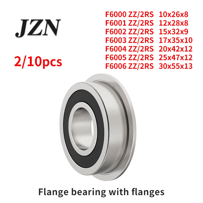 Подшипник фланцевый JZN F6000-F6006 ZZ/2RS
Подшипник фланцевый JZN F6000-F6006 ZZ/2RS