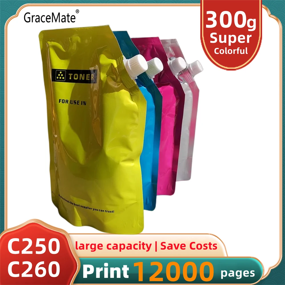 GraceMate Toner powder Compatible For Ricoh Aficio SP C250 C250dn C250e C250sf C260 C260dnw C261dnw C261sfnw Printer refill
GraceMate Toner powder Compatible For Ricoh Aficio SP C250 C250dn C250e C250sf C260 C260dnw C261dnw C261sfnw Printer refill