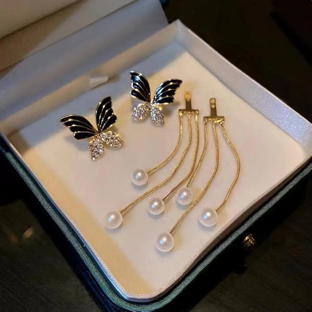 Stylish Pendant Earrings Faux Pearl Tassel Lightweight Charm Earrings Dangle Earrings 1 Pair
Stylish Pendant Earrings Faux Pearl Tassel Lightweight Charm Earrings Dangle Earrings 1 Pair