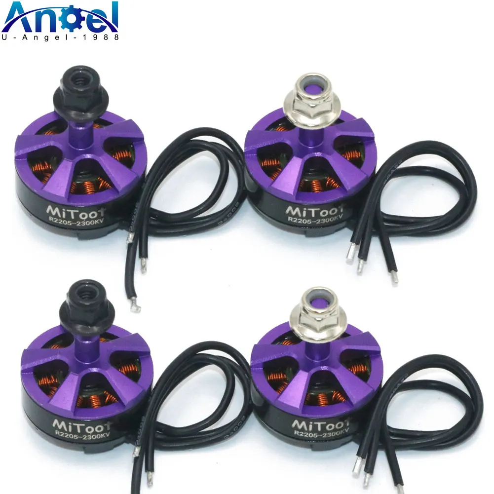 

4pcs/lot Mitoot R2205 2300KV Brushless Motor CW CCW for FPV Racing Quadcopter Drone Multicopter