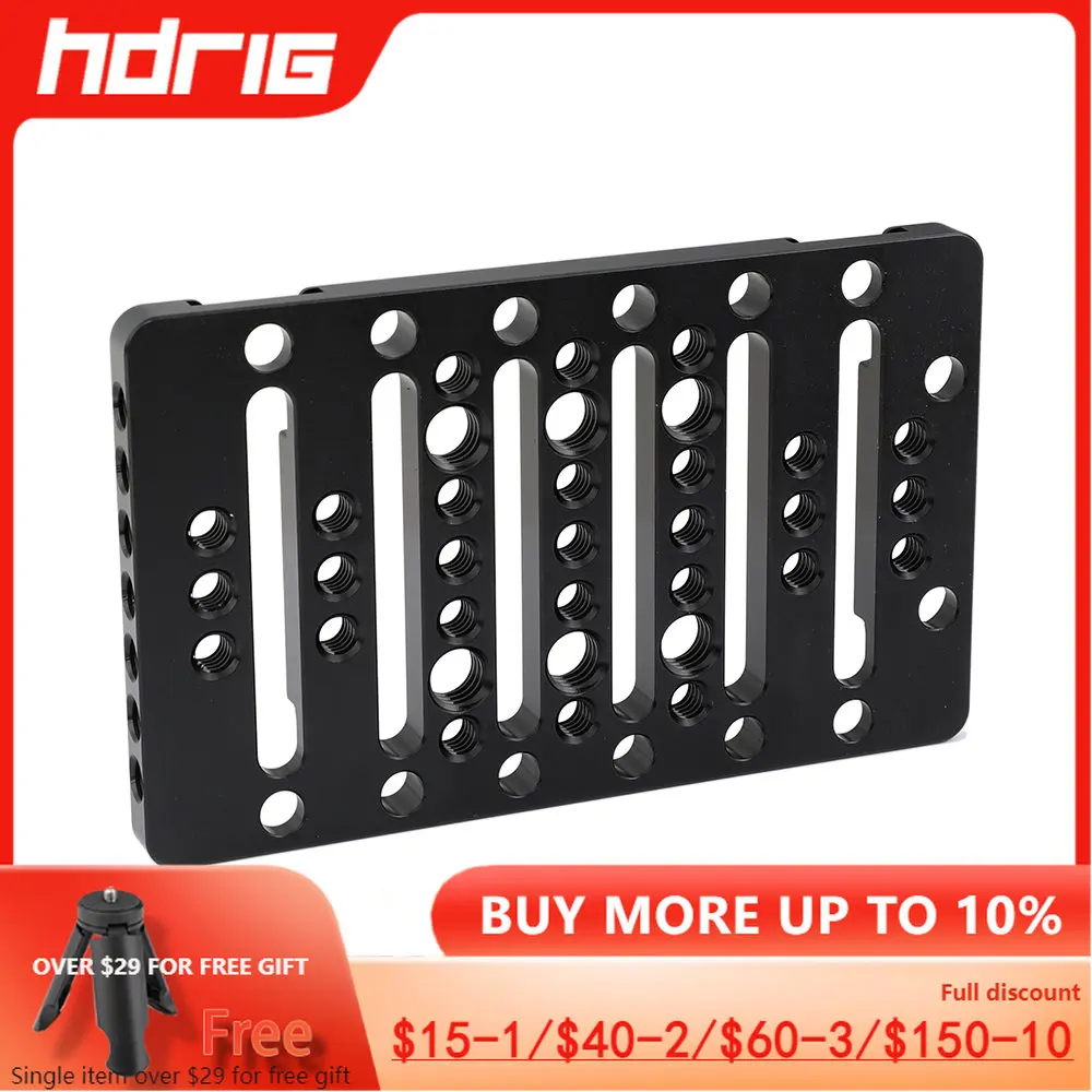 Многофункциональная удлинительная пластина HDRIG со встроенными креплениями для обуви (универсальные) Аксессуары для фотосъемки
Многофункциональная удлинительная пластина HDRIG со встроенными креплениями для обуви (универсальные) Аксессуары для фотосъемки