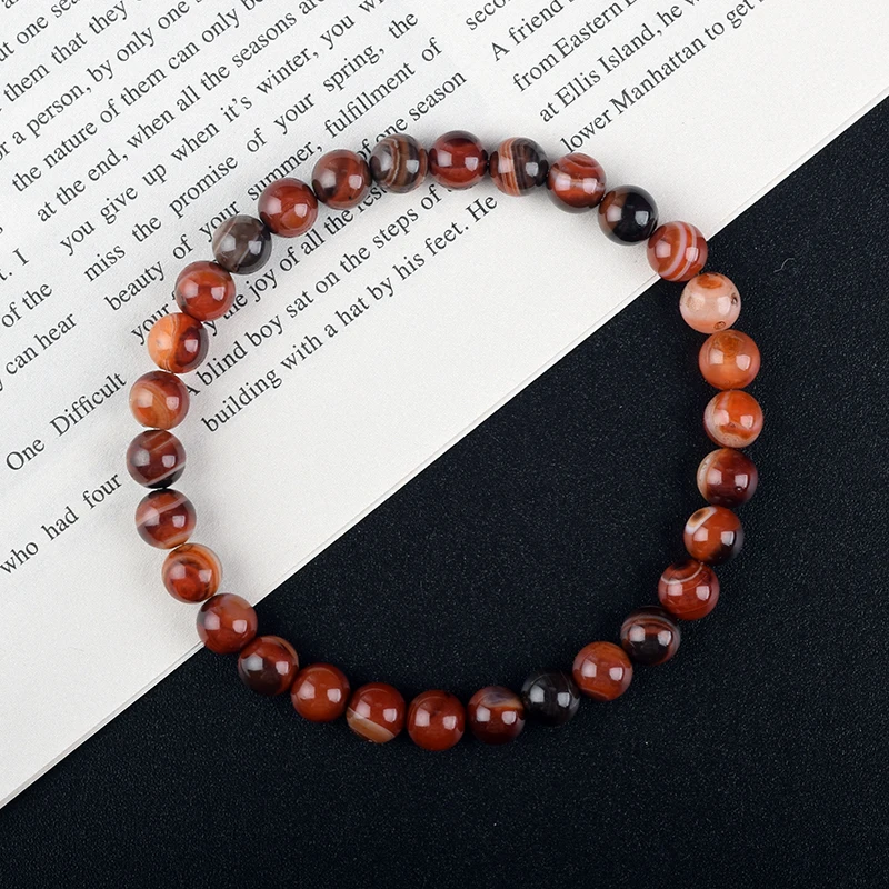 Natural Stripe Agates Beads Luxury Rose Quartz Women Jewelry Yoga Chakra Stone Bracelets Homme Boho Couple Gift to Girlfriend
Natural Stripe Agates Beads Luxury Rose Quartz Women Jewelry Yoga Chakra Stone Bracelets Homme Boho Couple Gift to Girlfriend