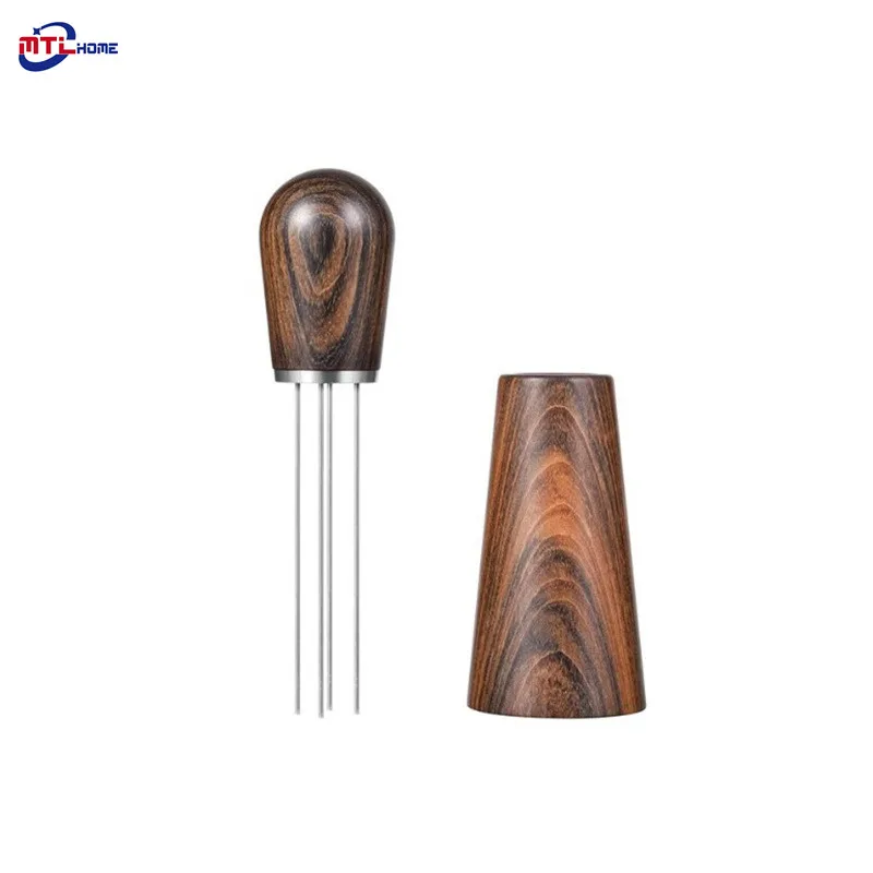 Solid Wood Handle Needle Coffee Tamper Distributor Leveler Tool Needle Type Coffee Powder Distributor For Barista
Solid Wood Handle Needle Coffee Tamper Distributor Leveler Tool Needle Type Coffee Powder Distributor For Barista