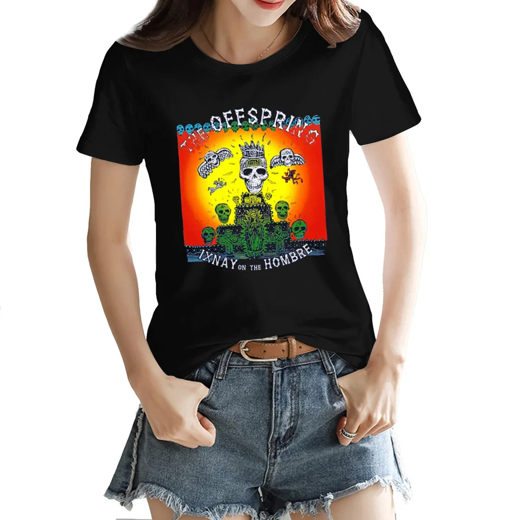 Classic 1997 The Offsprings Vintage All I Want Era Ixnay Round neck T-shirt Black Funny FreshTops Tees European Size
Classic 1997 The Offsprings Vintage All I Want Era Ixnay Round neck T-shirt Black Funny FreshTops Tees European Size
