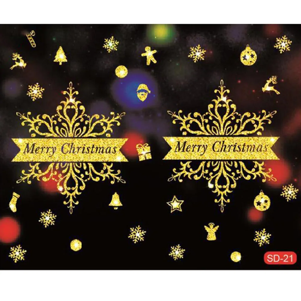 1pcs Christmas Shop Glass Stickers Decal Santa Snowman Shop Xmas Party Wall Decor Beautiful Window Sticker For Home
1pcs Christmas Shop Glass Stickers Decal Santa Snowman Shop Xmas Party Wall Decor Beautiful Window Sticker For Home