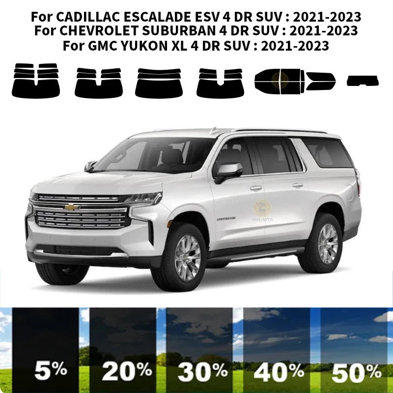 Нанокерамическая Автомобильная УФ-пленка Precut для окон, автомобильная оконная пленка для CHEVROLET SUBURBAN 4 DR SUV 2021-2023 
Нанокерамическая Автомобильная УФ-пленка Precut для окон, автомобильная оконная пленка для CHEVROLET SUBURBAN 4 DR SUV 2021-2023