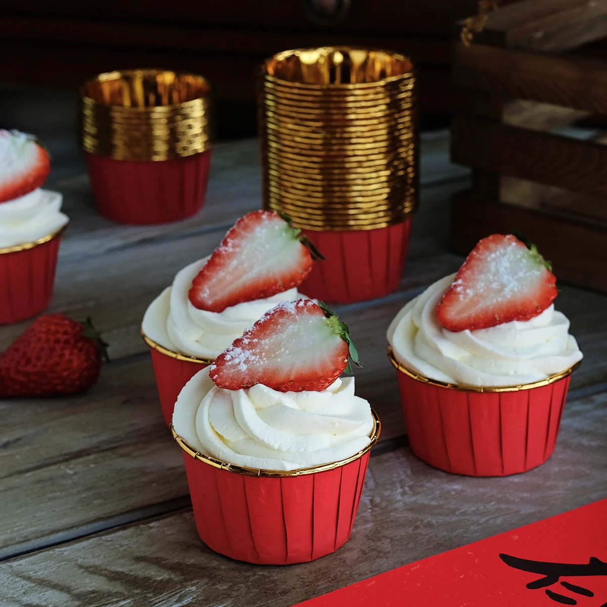 Wedding wedding party new year adult gift dessert table wedding cupcake cupcake cup high temperature muffin 50 copies
Wedding wedding party new year adult gift dessert table wedding cupcake cupcake cup high temperature muffin 50 copies
