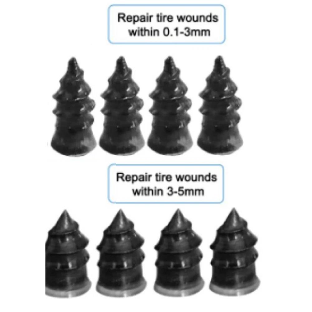 Convenient Tire Repair Solution 8PCS Vacuum Tire Repair Tubeless Tire Repair Rubber Nails for Cars and Motorcycles
Convenient Tire Repair Solution 8PCS Vacuum Tire Repair Tubeless Tire Repair Rubber Nails for Cars and Motorcycles