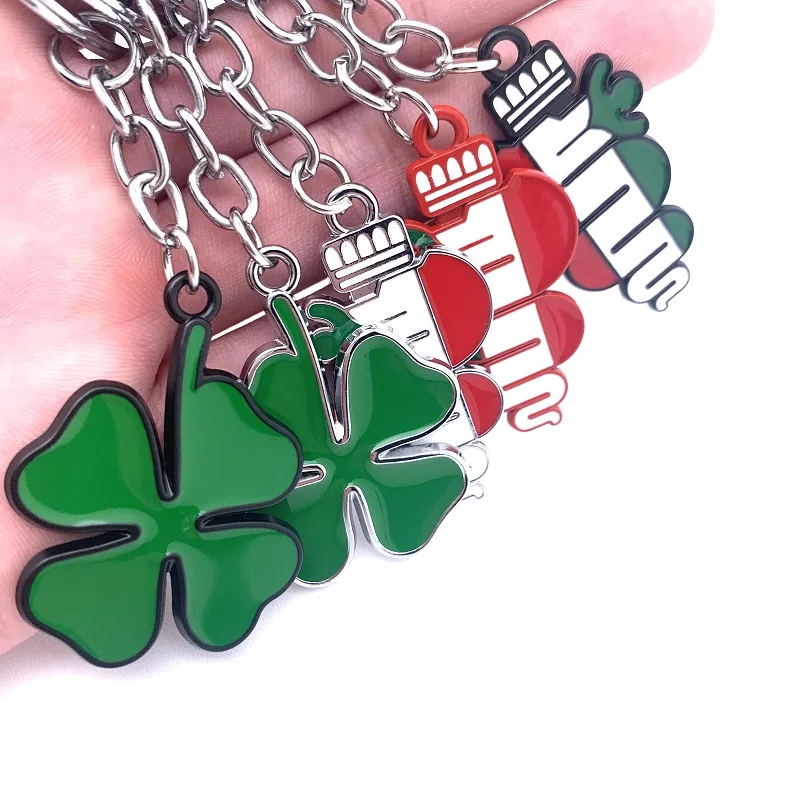 Car Keychain Green Four Leaf Clover Keyring Key Chain Ring Holder for Alfa Romeo 147 156 164 166 159 GT Giulia Giulietta Stelvio
Car Keychain Green Four Leaf Clover Keyring Key Chain Ring Holder for Alfa Romeo 147 156 164 166 159 GT Giulia Giulietta Stelvio