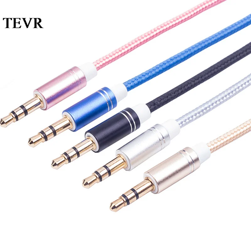 1M 3.5 mm Jack Audio Cable 3.5mm Male to Male Stereo Auxiliary Cord for iPhone 6 6S Car MP3 MP4 Headphone Speaker AUX Cable
1M 3.5 mm Jack Audio Cable 3.5mm Male to Male Stereo Auxiliary Cord for iPhone 6 6S Car MP3 MP4 Headphone Speaker AUX Cable