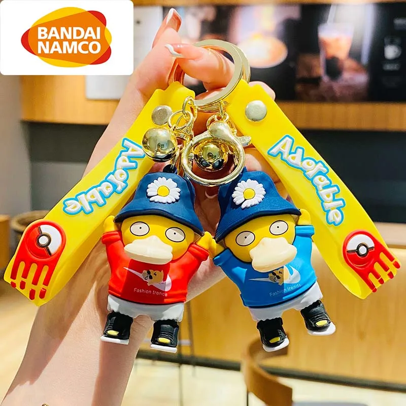 Bandai Pokemon Keychain Creative In Cap Psyduck Cartoon Lovely Fashion Car Key Chain Bag Pendant Gifts Wholesale Keyring Woman
Bandai Pokemon Keychain Creative In Cap Psyduck Cartoon Lovely Fashion Car Key Chain Bag Pendant Gifts Wholesale Keyring Woman