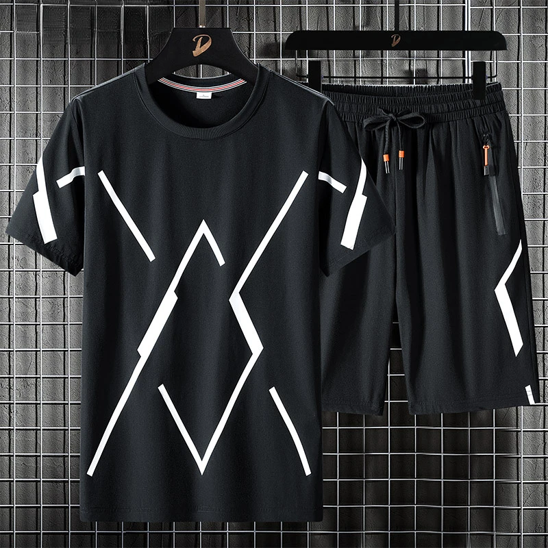 Men T Shirt Set Oversize 6XL 7XL 8XL Shorts Tshirt Suit Plus Size Short Sleeve Black T-shirts Summer Fashion Loose Dropshipping
Men T Shirt Set Oversize 6XL 7XL 8XL Shorts Tshirt Suit Plus Size Short Sleeve Black T-shirts Summer Fashion Loose Dropshipping