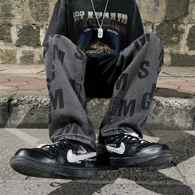 Jeans Summer New 2022 Personality Letter Jeans Hip Hop Ins Tide High Street Straight Daddy Pants
Jeans Summer New 2022 Personality Letter Jeans Hip Hop Ins Tide High Street Straight Daddy Pants