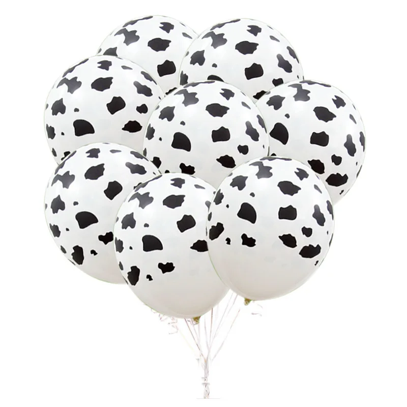 12-inch 10pcs Thickened Five-sided Milk Cow Printing Latex Balloon Children's Birthday Party Holiday Supplies Decorations 
12-inch 10pcs Thickened Five-sided Milk Cow Printing Latex Balloon Children's Birthday Party Holiday Supplies Decorations