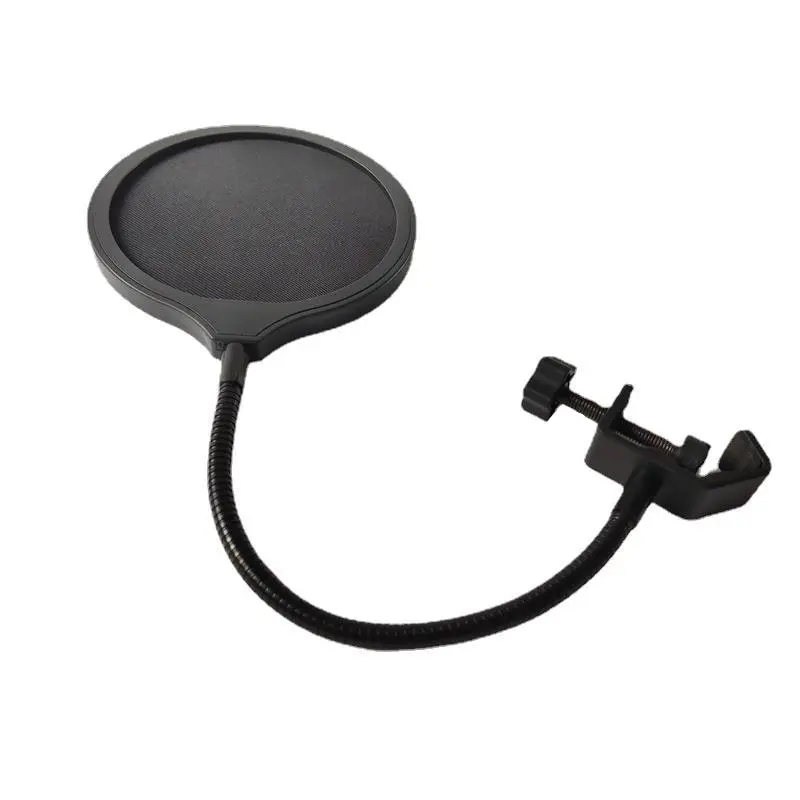 Double Layer Studio Microphone Flexible Wind Screen Sound Filter for Broadcast Karaoke Youtube Podcast Recording Accessories 1pc
Double Layer Studio Microphone Flexible Wind Screen Sound Filter for Broadcast Karaoke Youtube Podcast Recording Accessories 1pc