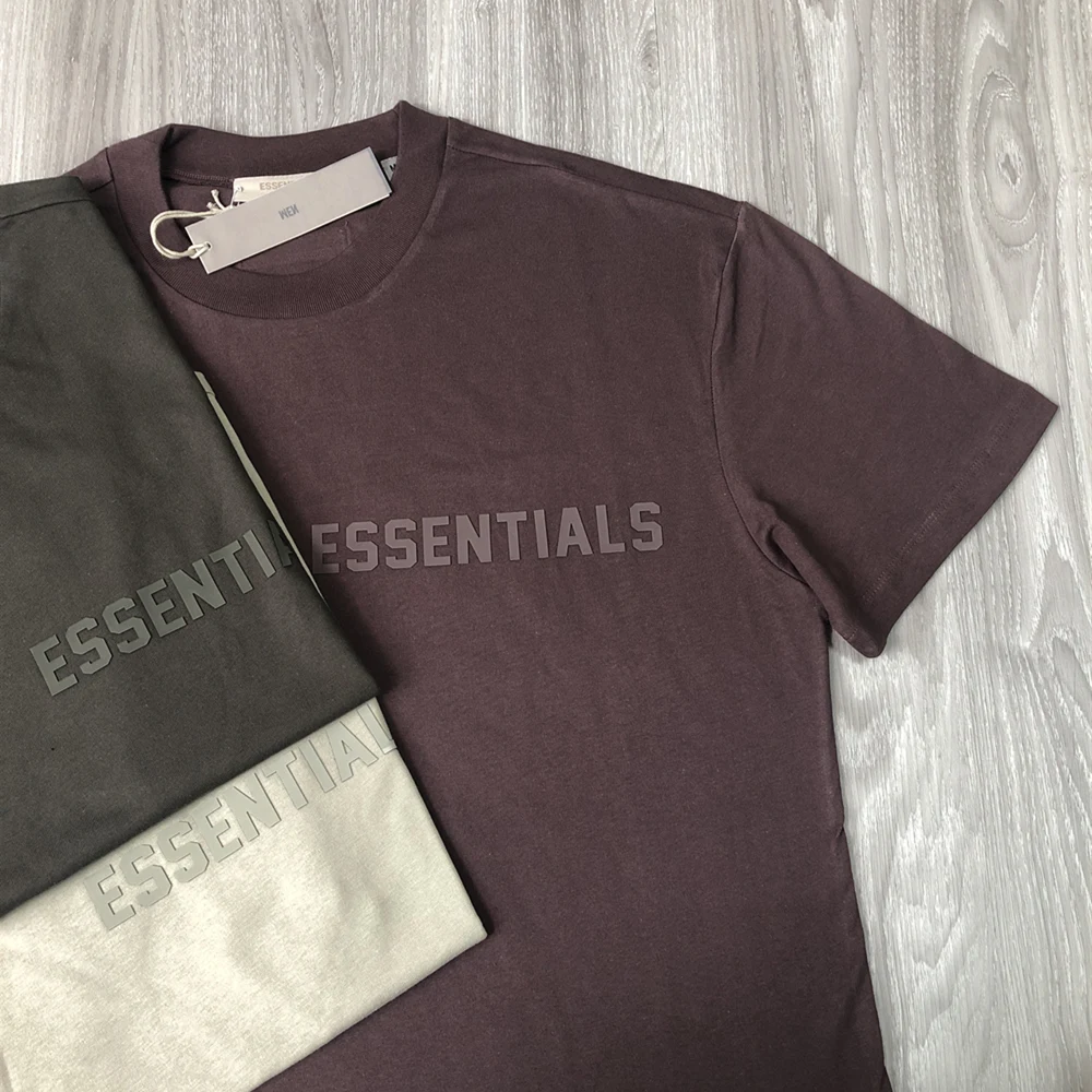 Kanye666 Essentials T Shirt Streetwear Best Quality Luxury Brand 1:1 Suede Silicone Letters LOGO Loose Casual Tops Tees For Men
Kanye666 Essentials T Shirt Streetwear Best Quality Luxury Brand 1:1 Suede Silicone Letters LOGO Loose Casual Tops Tees For Men