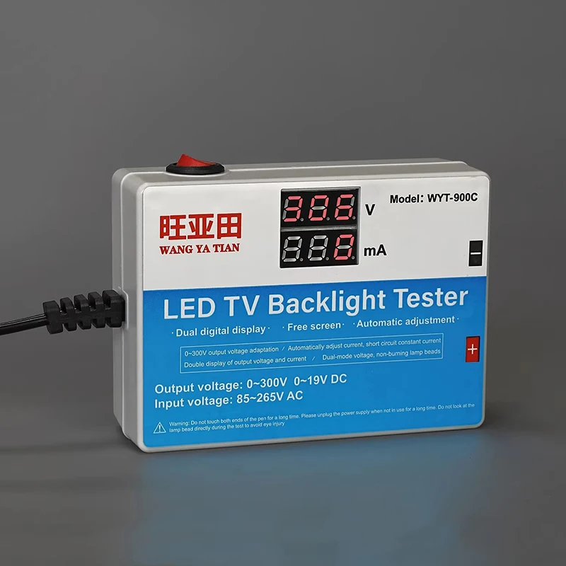 Тестер светодиодной подсветки LED TV Backlight Tester 0-300V
Тестер светодиодной подсветки LED TV Backlight Tester 0-300V